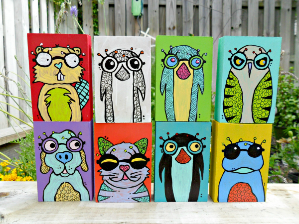 animals with glasses