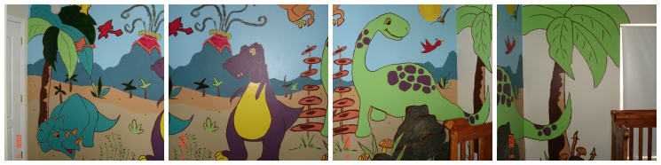 Dino Mural for child's room