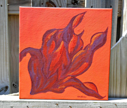 rust flower