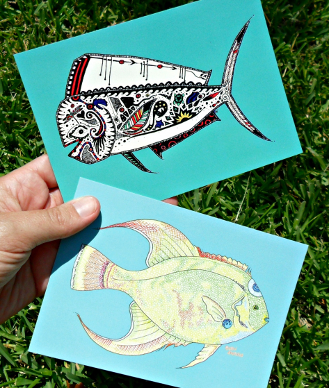 Fish Postcards