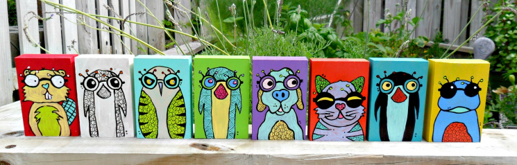animals with glasses