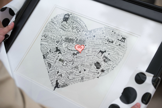 Wedding Memory Illustration