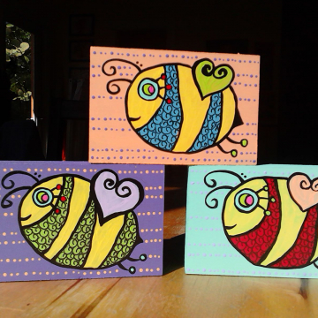 Bee Art Blocks
