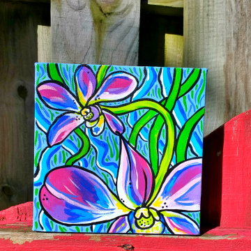 purple orchids purple orchids