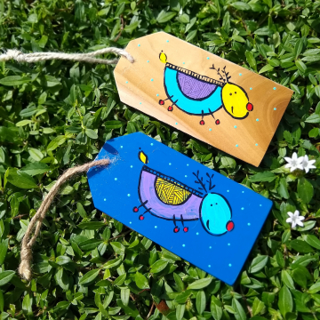 Ornaments and gift tags