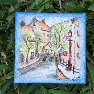 Paris mini canvas