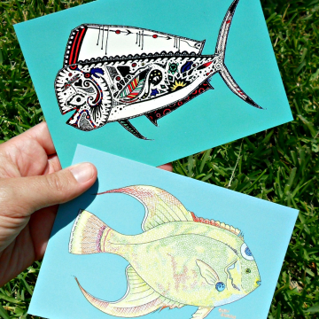 Fish Postcards