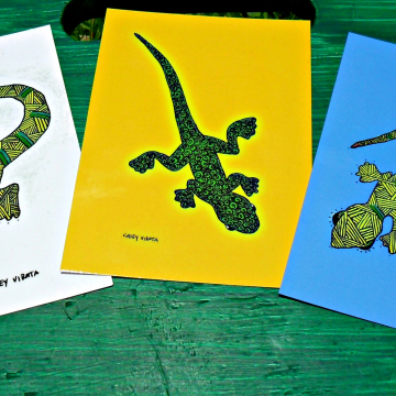 Lizard Postcards