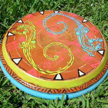 terracotta table top