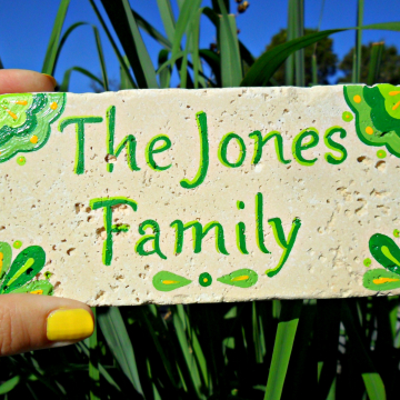 family name tile